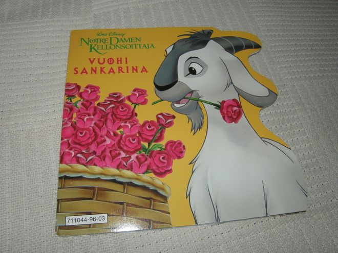 Disney Notre Damen kellonsoittaja Vuohi sankarina
