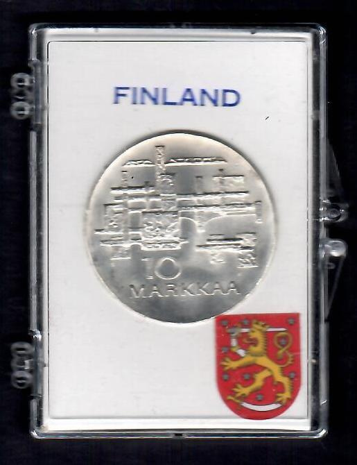 10mk 1967 Itsenäisyys hopeaa