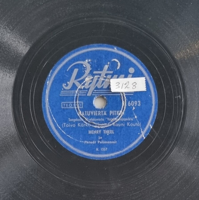 Savikiekko 1950 - Theel / Helismaa / Justeeri - Rytmi R 6093