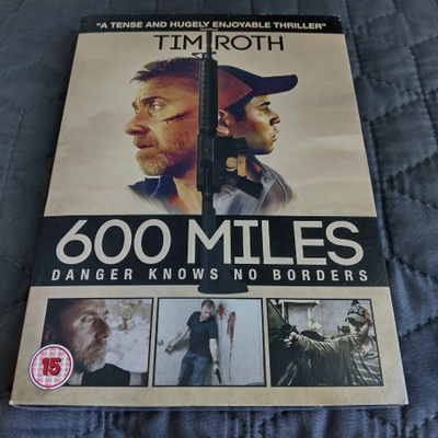 600 Miles slipcase DVD **muoveissa**
