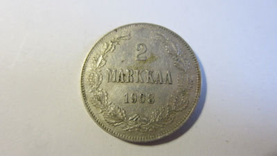 2 markkaa 1908