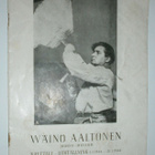 Wäinö Aaltonen museo, näyttely 1.1. - 15.1.1944, esite 1943 - pikkukuva 1