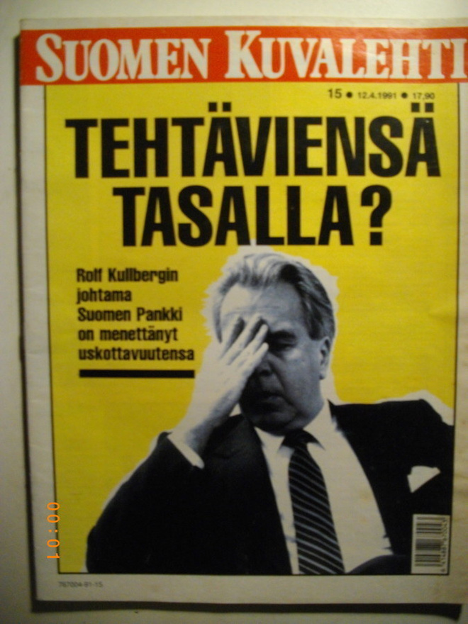 Suomen Kuvalehti Nro 15/1991 (29.12)