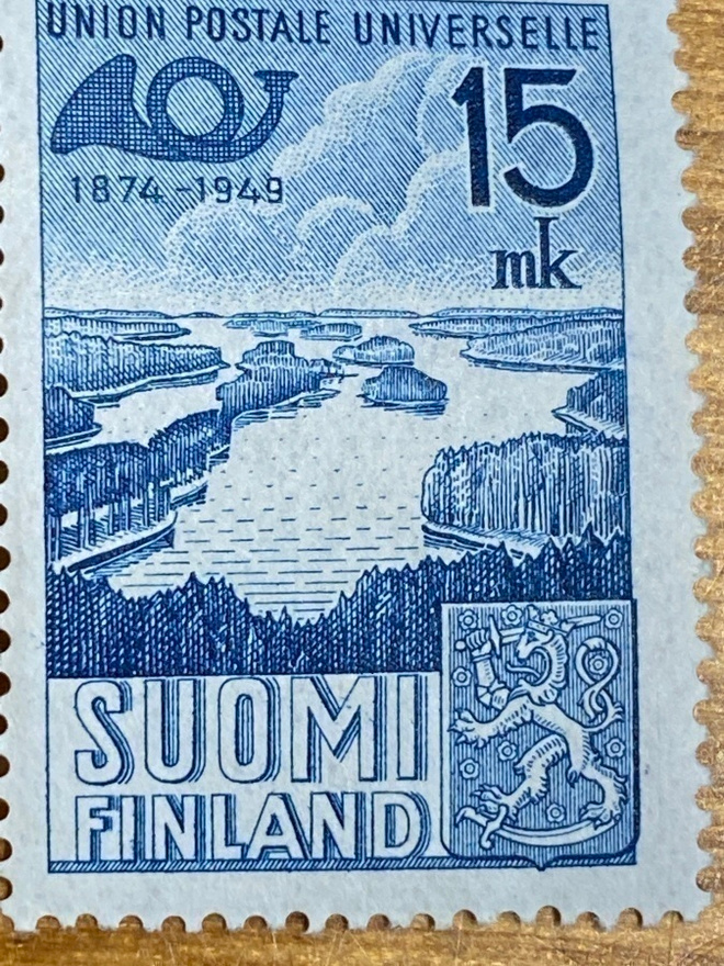 MAAILMANPOSTILIITTO 75 VUOTTA**