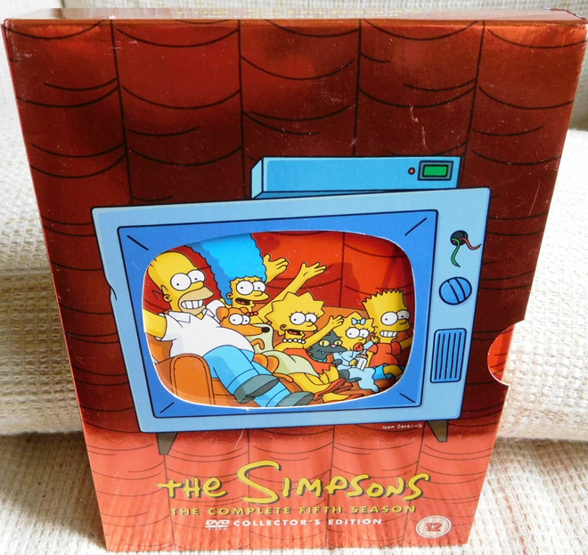 Simpsonit 5. kausi [4x DVD]