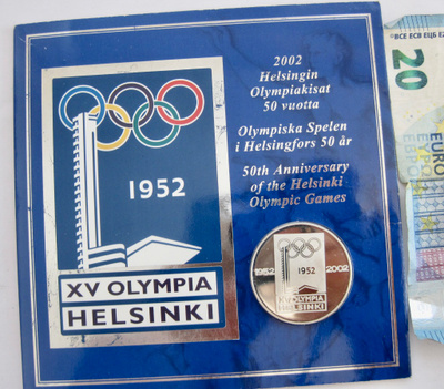 VANHA Mitali Olympia Helsinki 1952 50 v. 2002