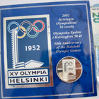 VANHA Mitali Olympia Helsinki 1952 50 v. 2002 - pikkukuva 1