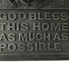 SISUSTUSTAULU - ”god bless this home as much as possible” - pikkukuva 5