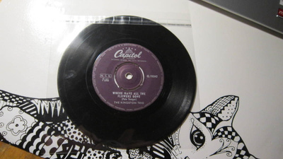The Kingston Trio 7" FIN Where Have All The Flowers Gone