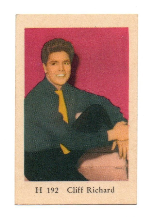 Purkkakuva H n:o 192 CLIFF RICHARD. Purukumikuva