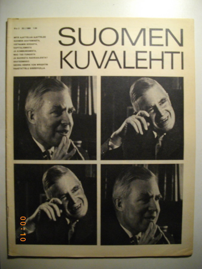 Suomen Kuvalehti Nro 3/1968. (3.3)