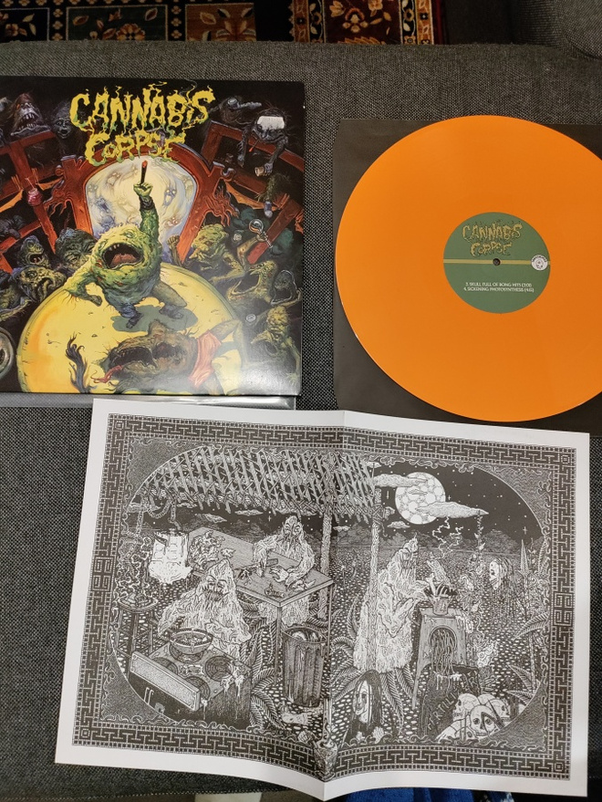 Cannabis Corpse - The Weeding (12" MLP) (Orange Wax)