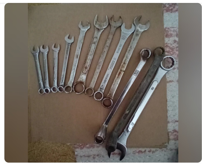 Kiintoavaimet 12 kpl