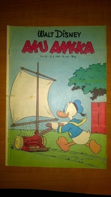 Aku Ankka 25 / 1966