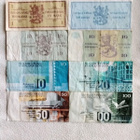 Suomi vanhoja seteleitä 8 kpl. 1963-1993 väliltä - pikkukuva 2