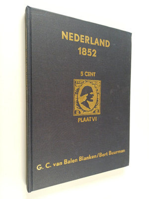 Nederland 1852 : 5 Cent Plaat VI