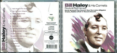 BILL HALEY & HIS COMETS . CD-LEVY . ROCK & ROLL HEROES