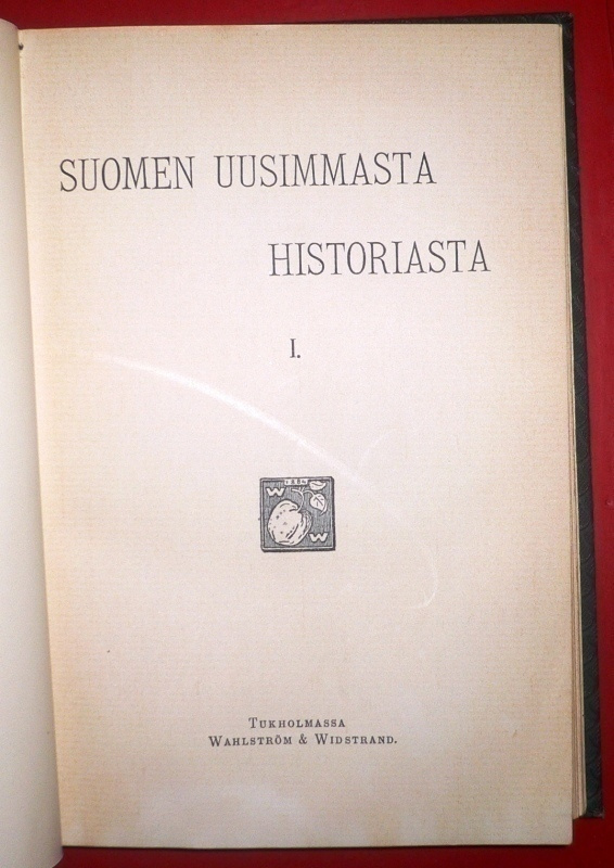 Suomen uusimmasta historiasta I  1901 1.p.