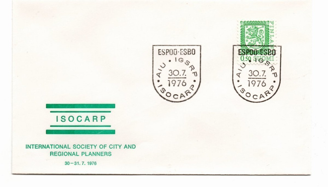 Espoo: ISOCARP (erikoisleima 30.7.1976)
