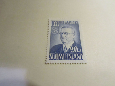 1950 presidentti j.k.paasikivi 80 vuotta, postituore