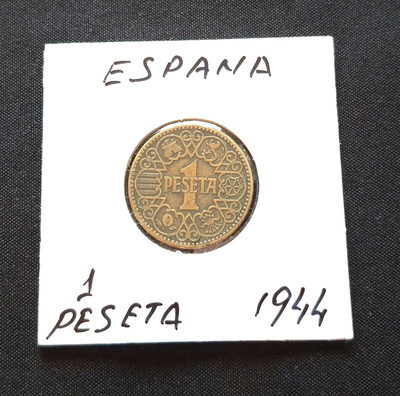 1 peseta 1944