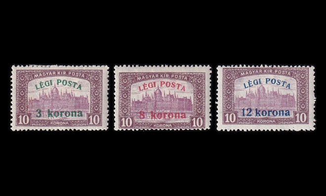 Unkari 319-21 * Lentoposti LÉGI POSTA (1920)