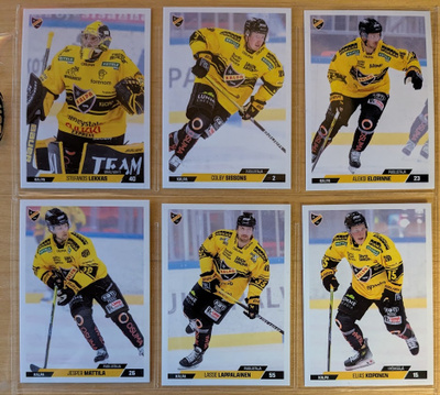 2023-24 Cardset Series 1 KalPa Team Set 12 korttia (61-72)