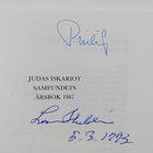 Lars Hulden : Judas Iskariot samfundets årsbok 1987 (sign... - pikkukuva 3