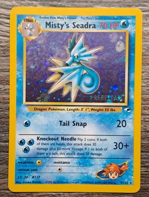Misty's seadra holo!