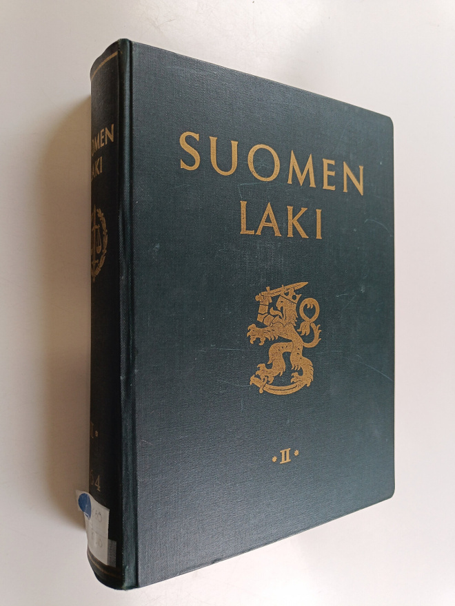 Suomen laki 1964 : osa 2
