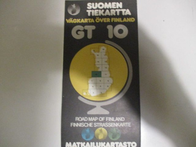SUOMEN TIEKARTTA GT 10