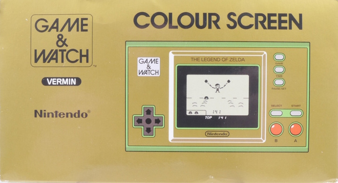Game & Watch The Legend Of Zelda