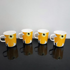 Unikko mukit 19e/kpl keltainen (Marimekko) - pikkukuva 3