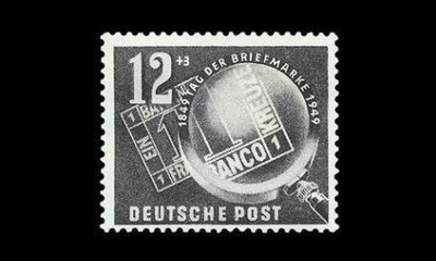 DDR 245 ** Postimerkin päivä (1949)