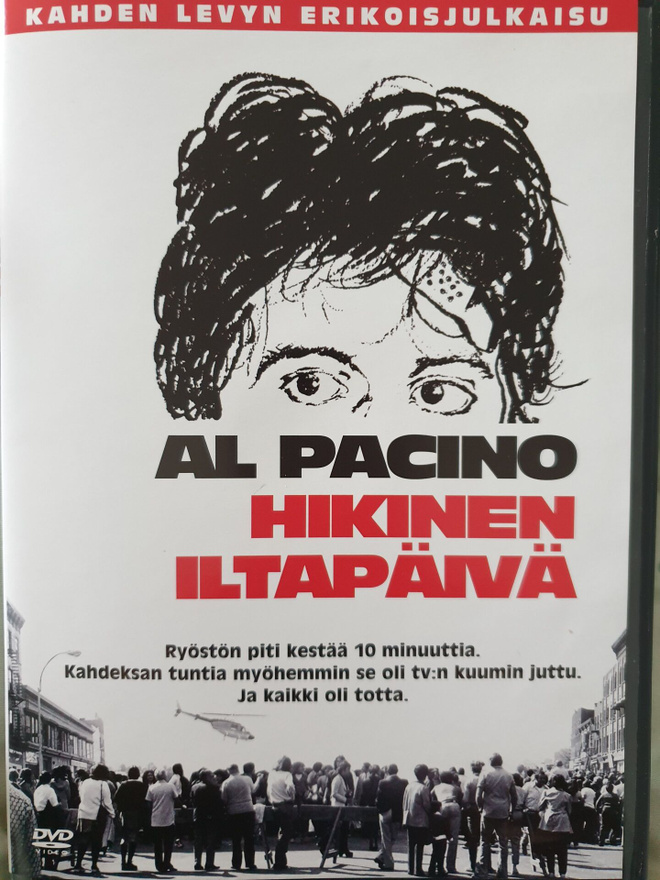 Hikinen Iltapäivä 2 DVD Al Pacino