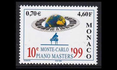 Monaco 2444 ** Kansainvälinen pianistikilpailu (1999)