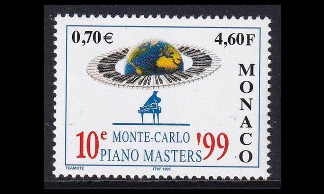 Monaco 2444 ** Kansainvälinen pianistikilpailu (1999)