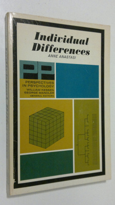 Anne Anastasi : Individual Differences