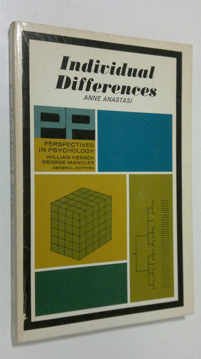 Anne Anastasi : Individual Differences