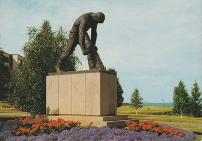 Rovaniemi: Jätkänpatsas