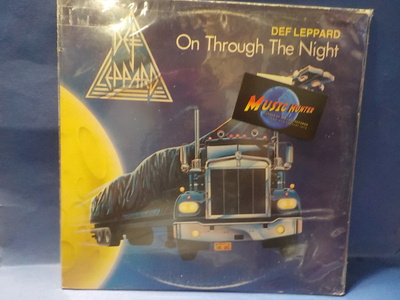 DEF LEPPARD - ON THROUGH THE NIGHT M-/VG+ LP