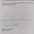 Pekka Kivekäs : Elämä ja ystävyys (signeerattu, tekijän o... - pikkukuva 3