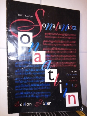 MATTI RAUTIO : SONATIINISTA SONAATTIIN ( SIS POSTIKULU )