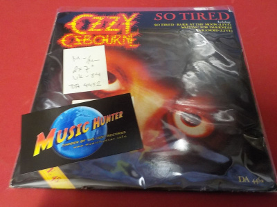 OZZY OSBOURNE - SO TIRED M-/M- 2x 7'' SINGLE