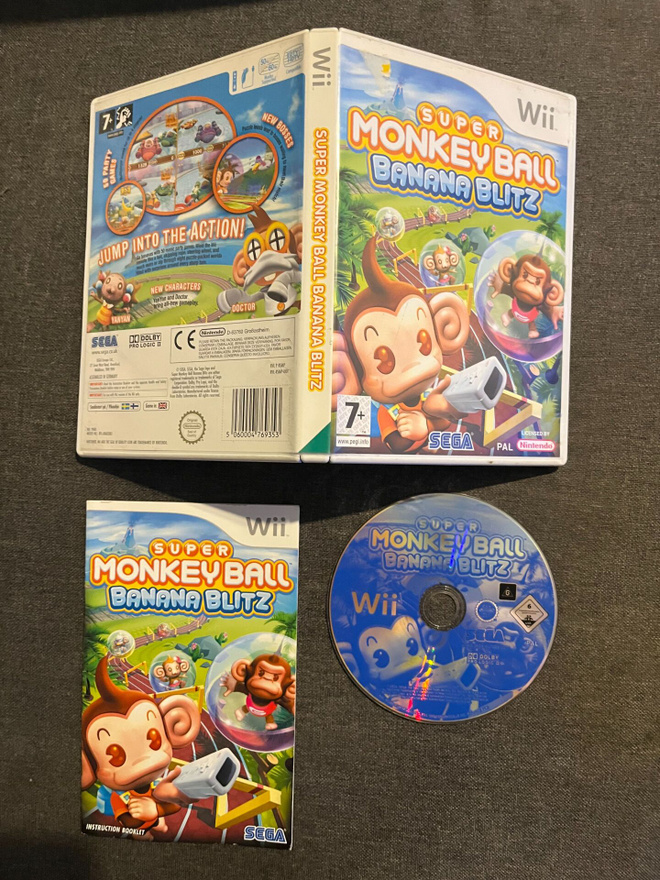 Super Monkey Ball - Banana Blitz WII