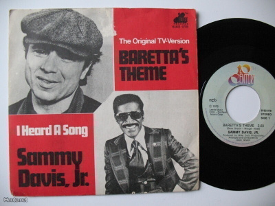 Sammy Davis, JR. Baretta's Theme. 7" sinkku.