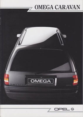 Opel Omega Caravan -esite, 1986