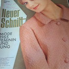 Vintage kaava lehti Neuer Schnitt 01/1965 - pikkukuva 1