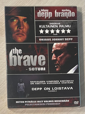 Soturi (1997) Johnny Depp & Marlon Brando (UUSI)