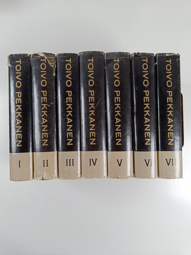 Toivo Pekkanen : Teokset 1-7 (muistopainos)